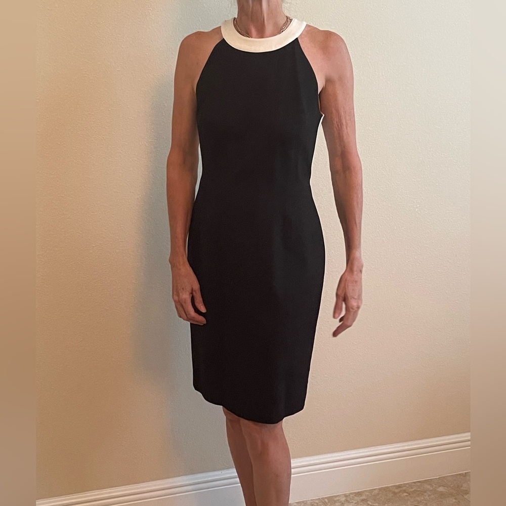 Banana Republic Color Block Sheath Dress, size 8